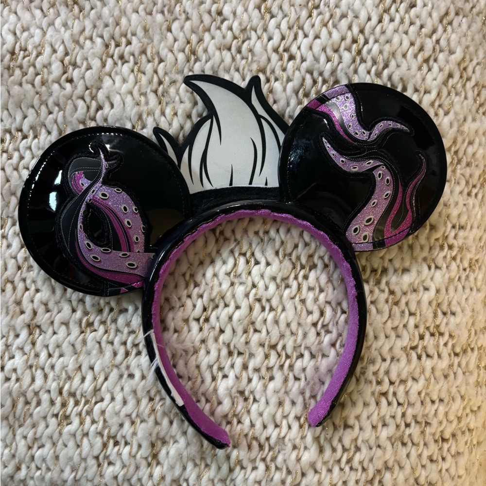 Walt Disney World Villains Ursula Mouse Ears Headband - Picture 2 of 15
